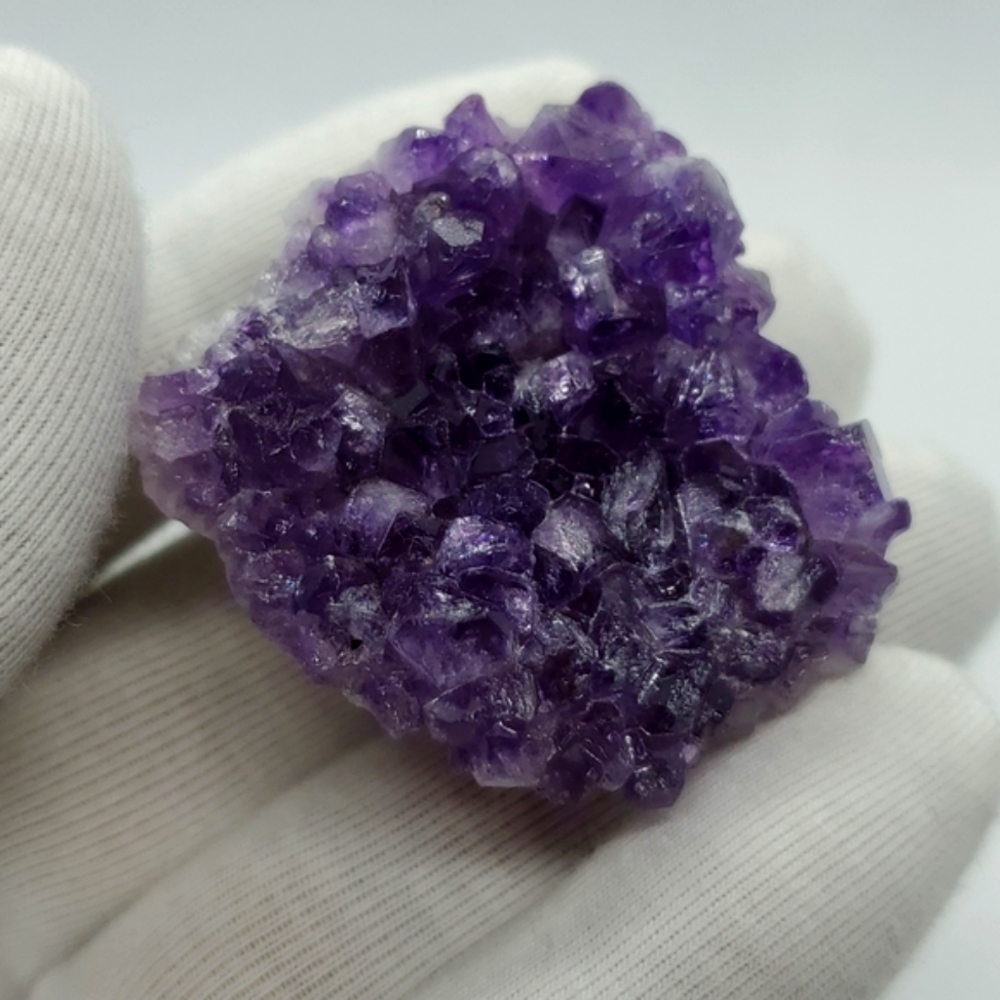 Amethyst Clusters Two Beautiful Pieces Dark & Light Colors #33 - Picture 11 of 16